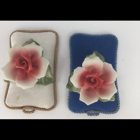 Capodimonte flowers. Excellent condition vintage - Picture 6 of 8